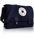 Converse Shoulder Bag Vintage Patch Canvas, dark blue, 15.96 liter, 98306A-18