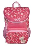 Scooli Mini-Me Kindergartenrucksack - ergonomischer Rucksack für Kinder, mit abnehmbahren Brustgurt, 8l, für Mädchen und Jungen (rosa)