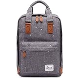 KAUKKO Stilvolle Laptop-Handtasche, Schulrucksack, Tagesrucksäcke, grau, Tagesrucksack